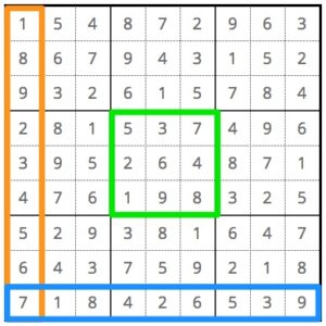 Solved puzzle